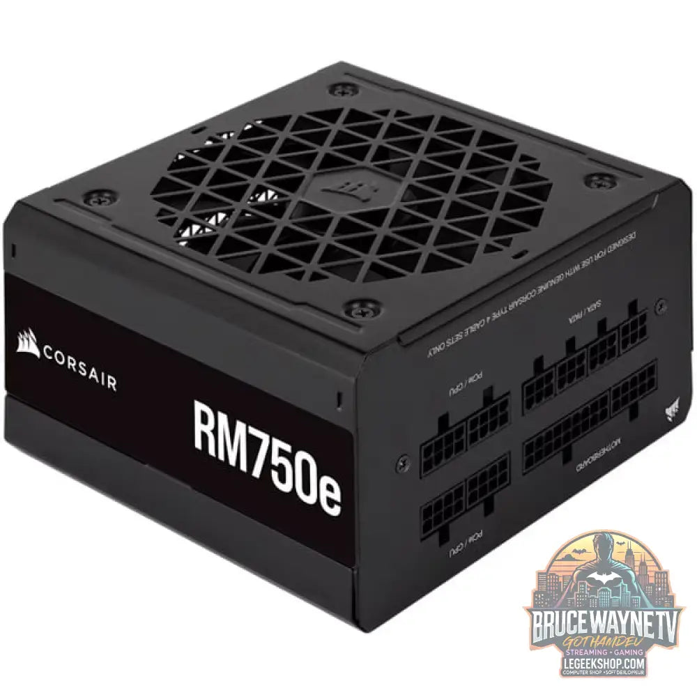 Corsair RM750e 750 Watt 80 Plus Gold, alimentation PC - Corsair - vue 5
