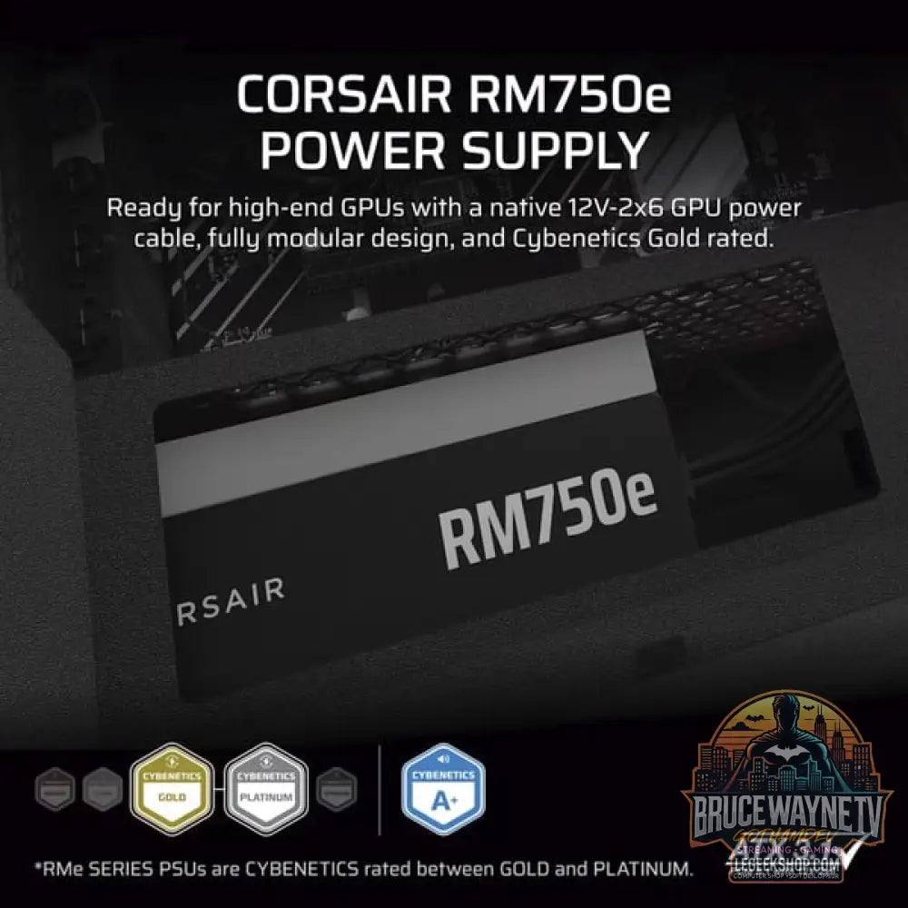 Corsair RM750e, alimentation PC - Corsair - vue 5