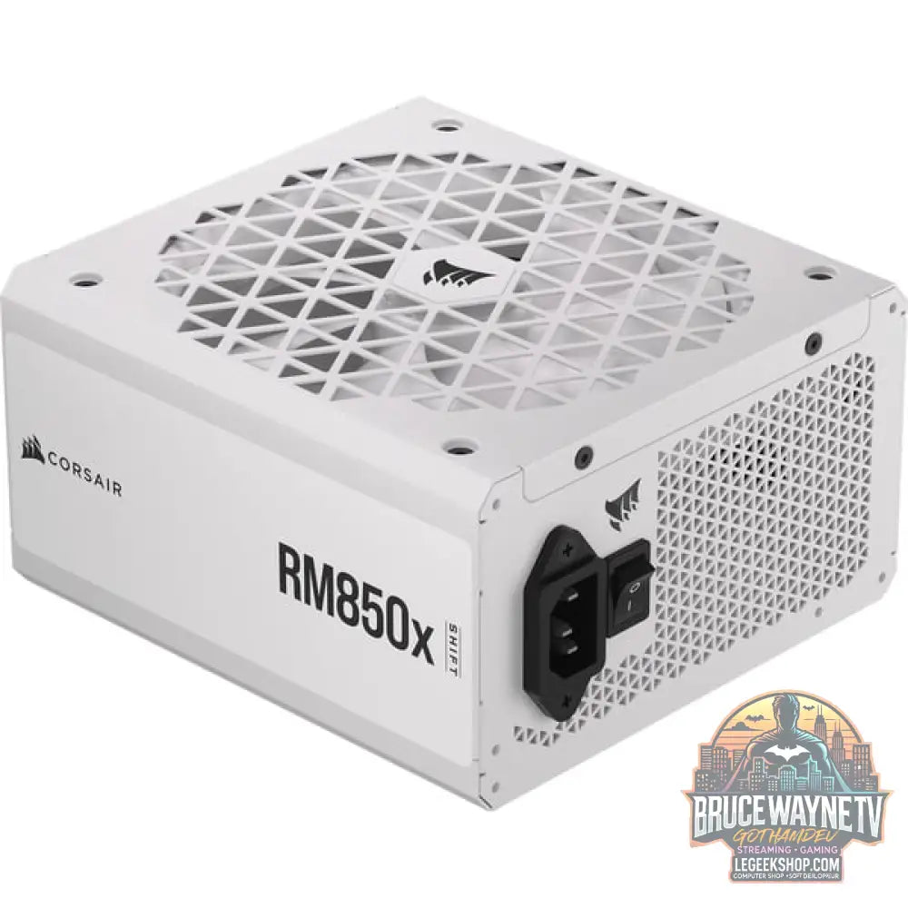 Corsair RM850x 80 PLUS Gold White, alimentation PC - Corsair - vue 2