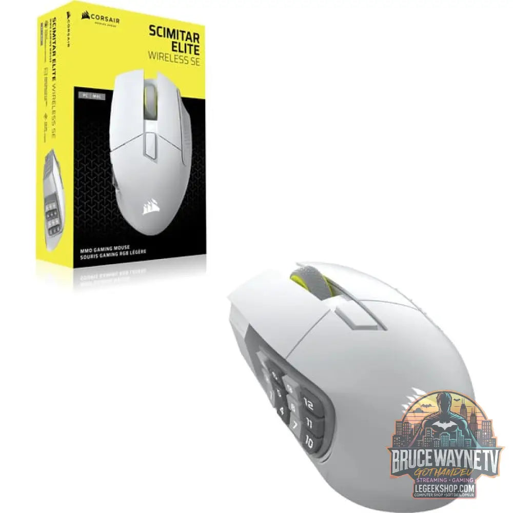 Corsair SCIMITAR Elite Wireless SE, souris gaming - vue 9