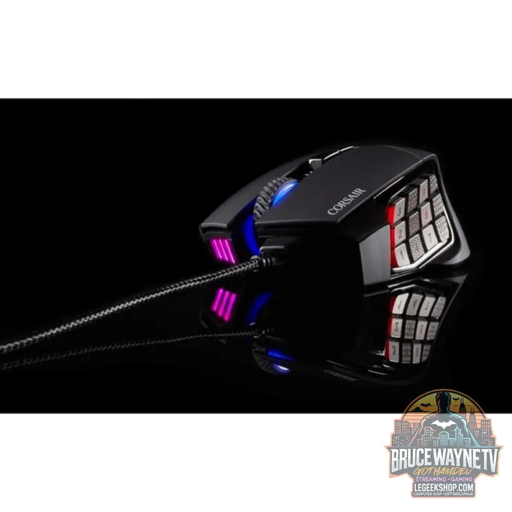 Corsair SCIMITAR RGB ELITE, souris gaming - vue 25