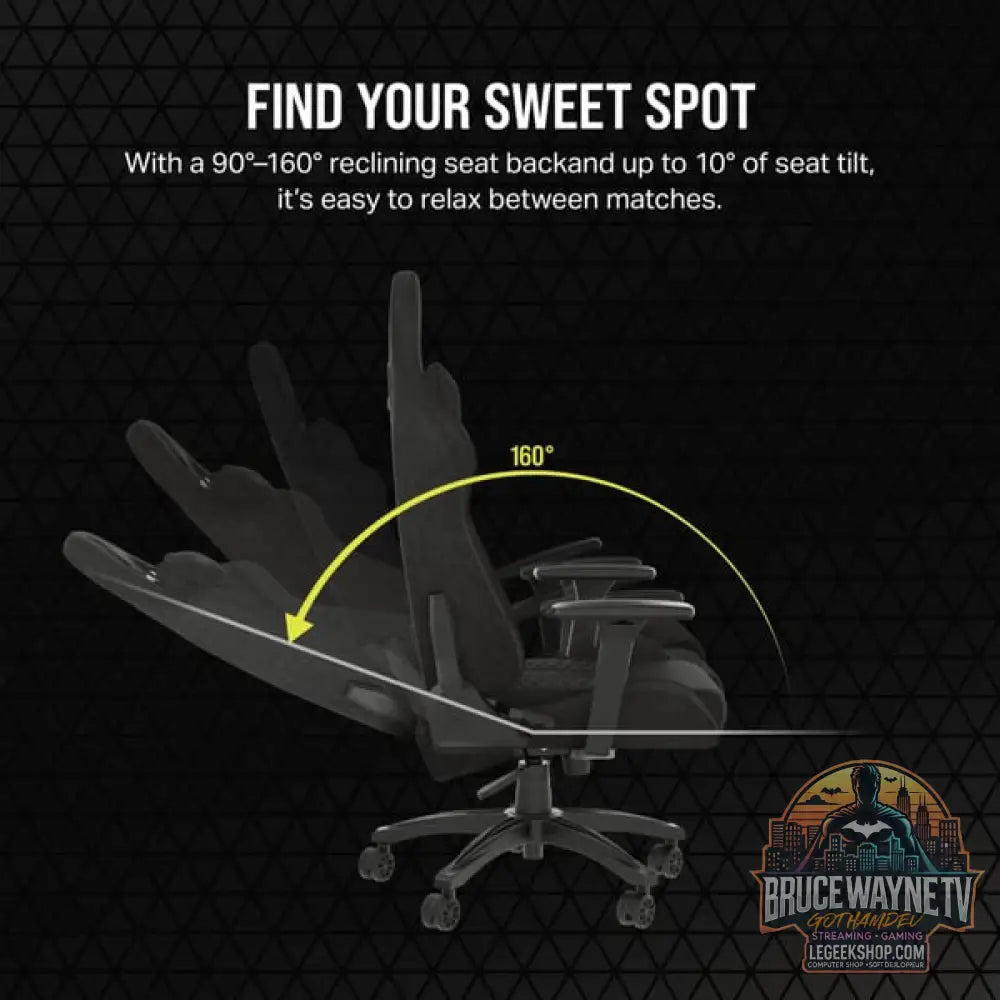 Corsair TC100 RELAXED chaise gaming - Corsair - vue 19