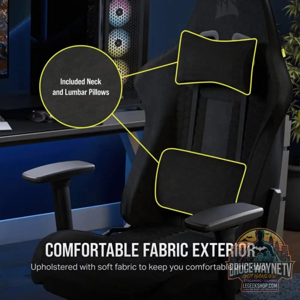 Corsair TC100 RELAXED chaise gaming - Corsair - vue 17