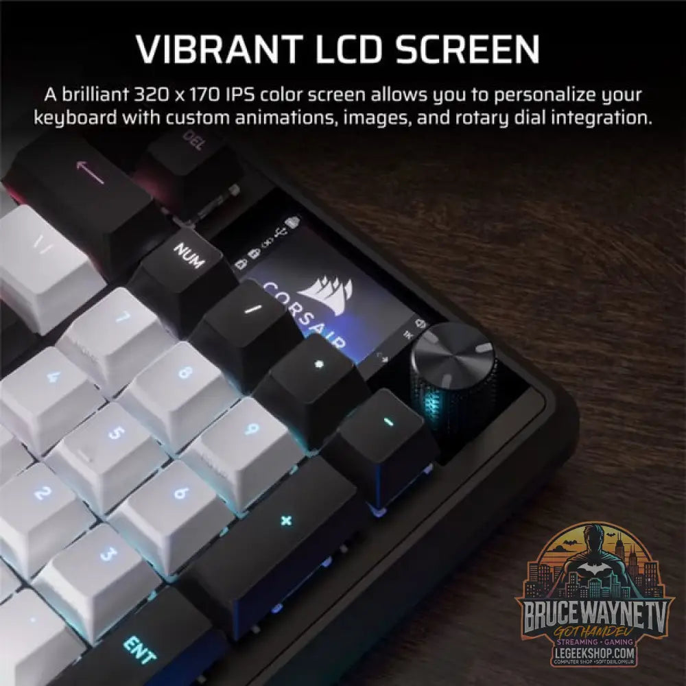 Corsair Vanguard 96, clavier gaming - vue 6