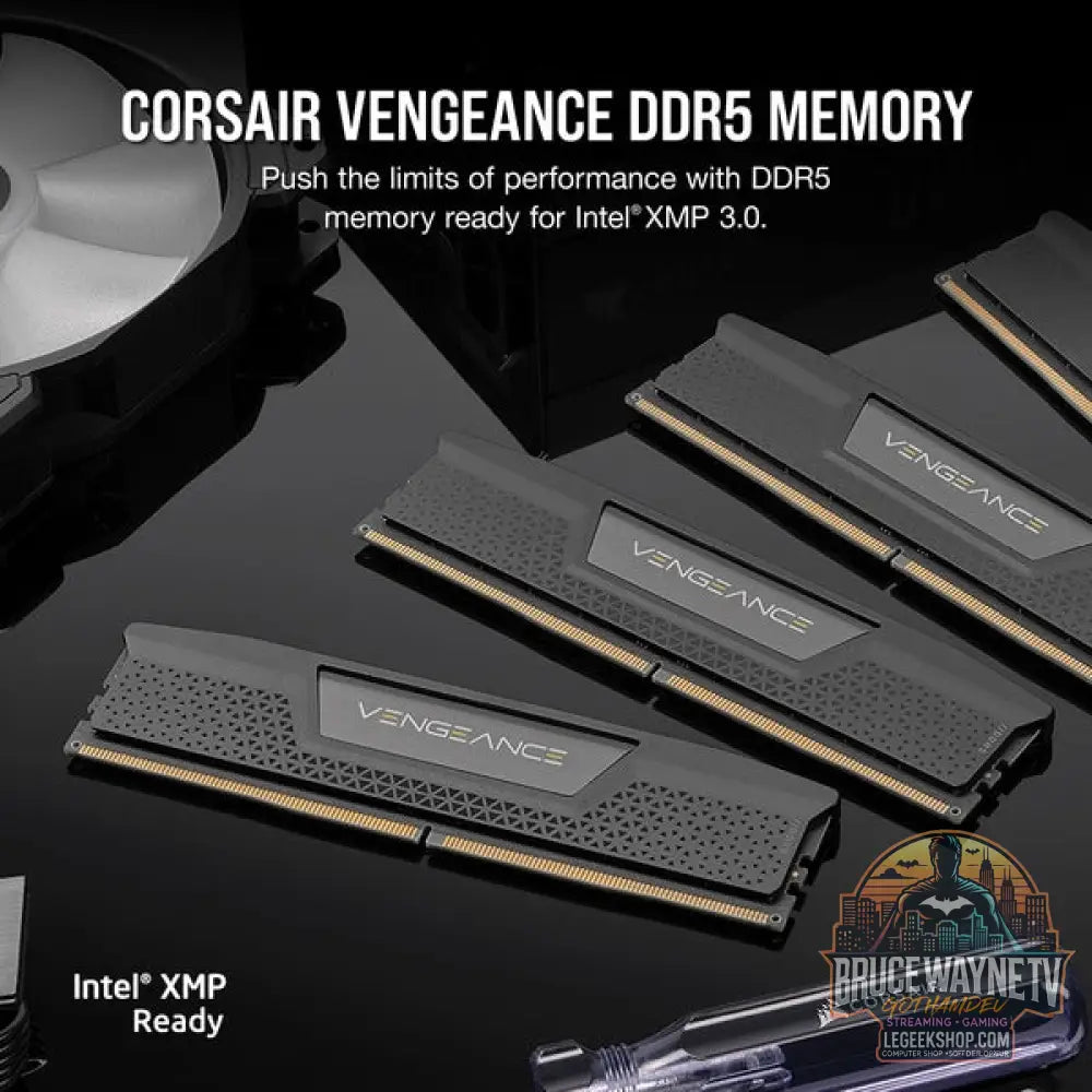 Corsair DIMM 16 GB DDR5-5200 (2x 8 GB) Dual-Kit, Arbeitsspeicher - Corsair - vue 6