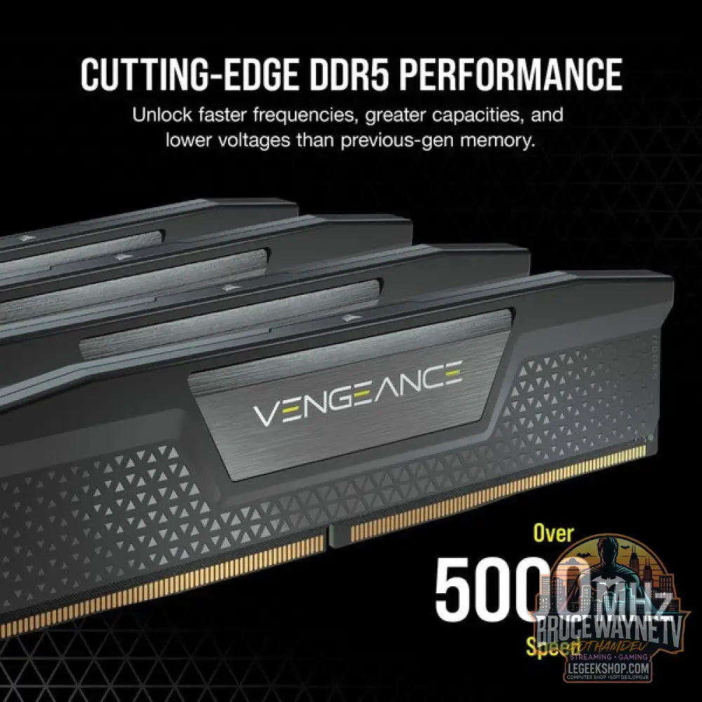 Corsair DIMM 16 GB DDR5-5200 (2x 8 GB) Dual-Kit, Arbeitsspeicher - Corsair - vue 7