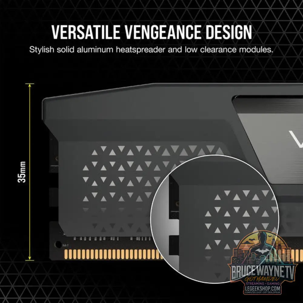 Corsair DIMM 32 GB DDR5-6000 (2x 16 GB) Dual-Kit, Arbeitsspeicher - Corsair - vue 9