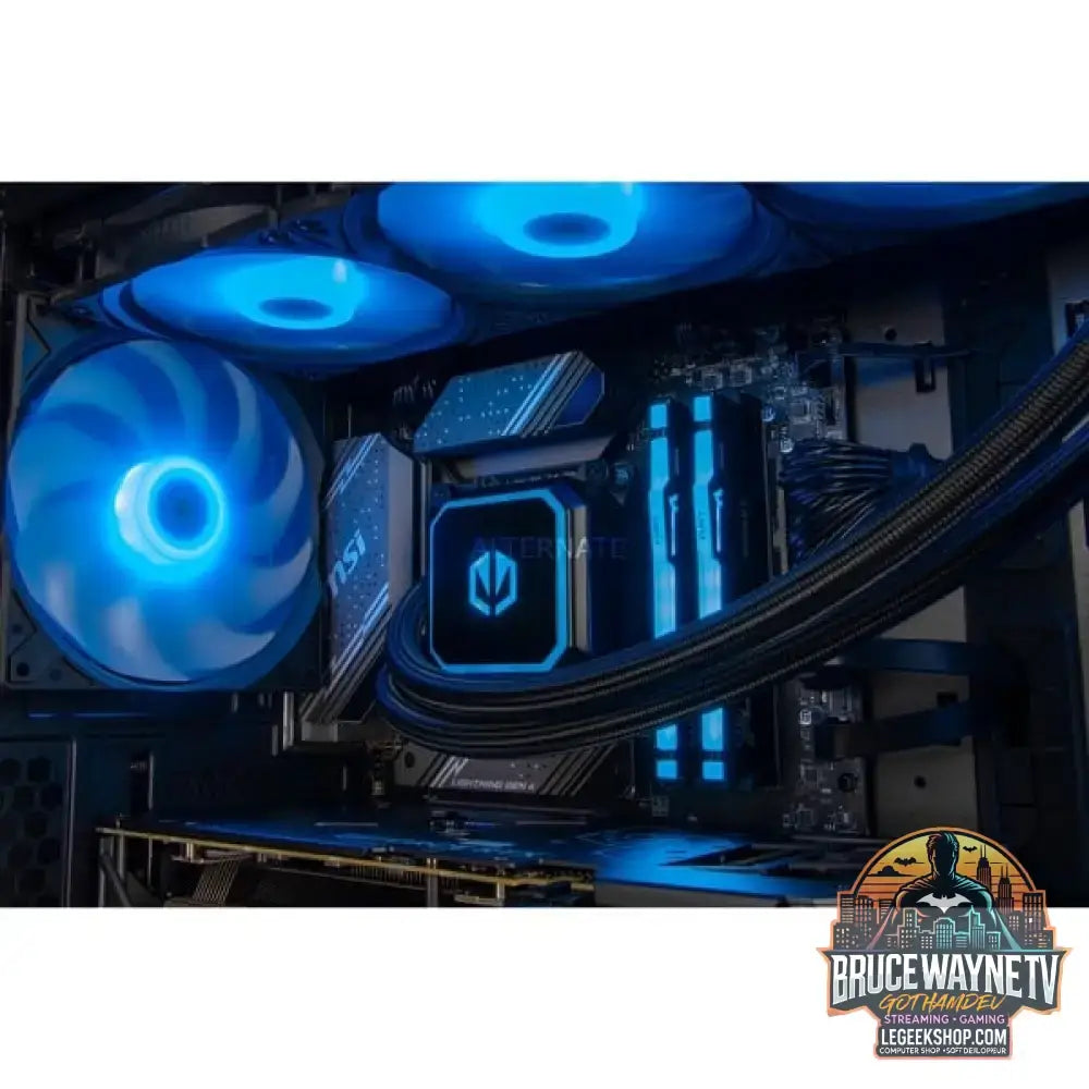 Custom PC Series • Blue Hero Elements Gaming-PC — vue 3