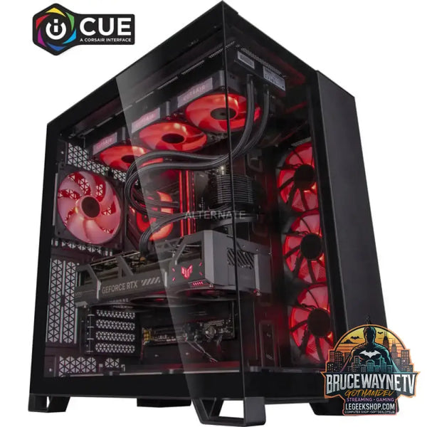 Custom PC Series • iCUE Red Madness Gaming-PC