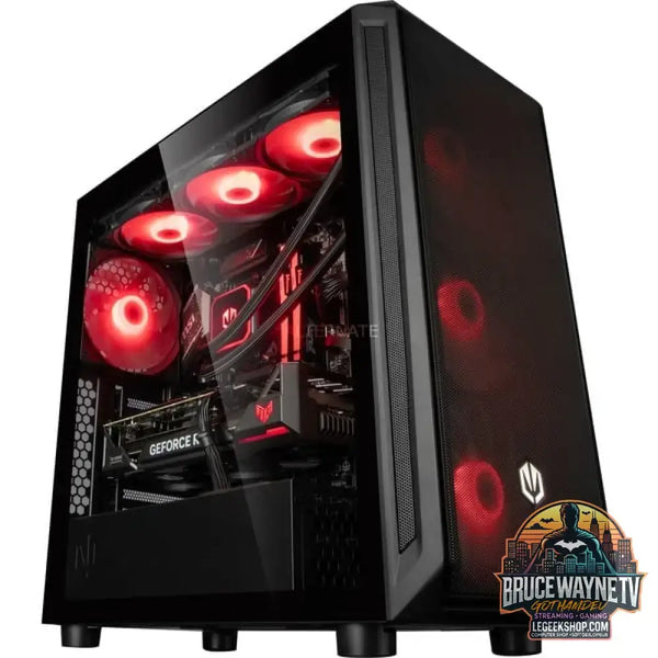 Custom PC Series • Red Hero Elements Gaming-PC