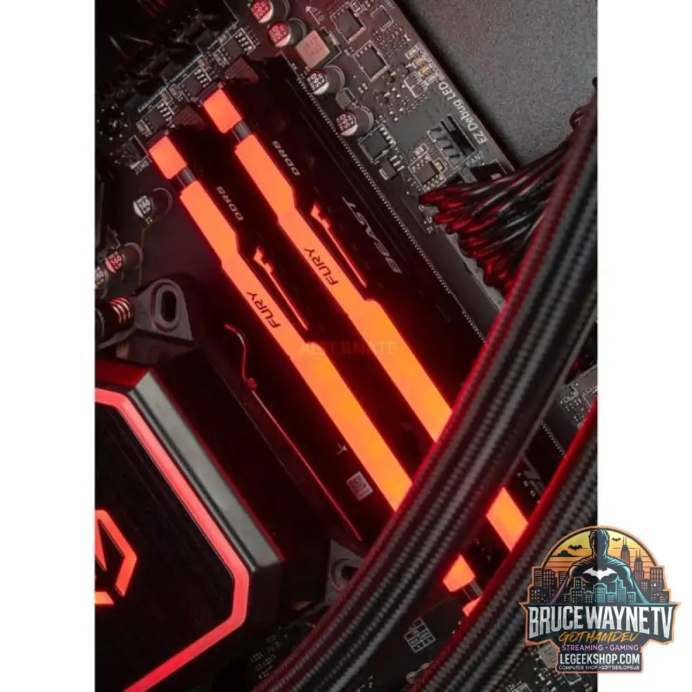 Custom PC Series • Red Hero Elements Gaming-PC — vue 5