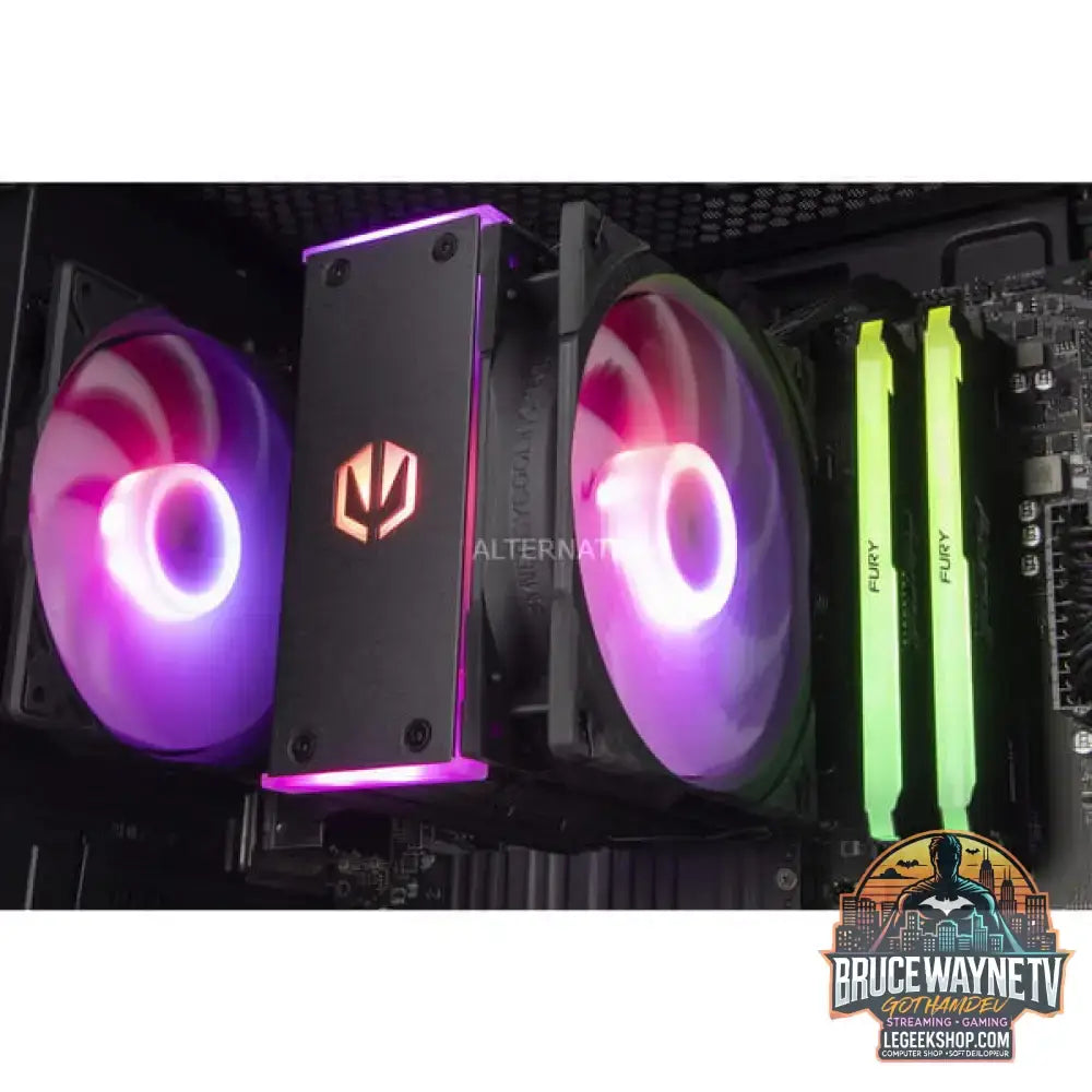 Custom PC Series • Red Hero Essentials Gaming-PC — vue 4