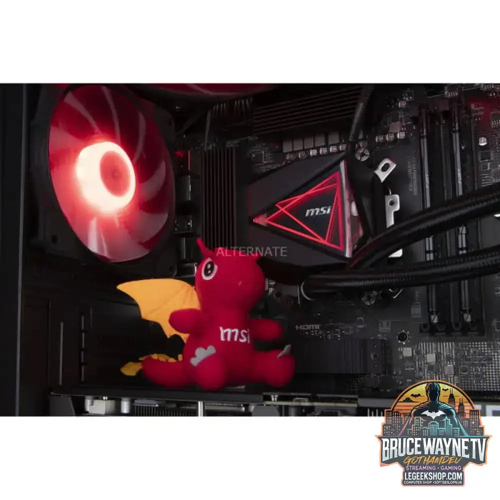 Custom PC Series • Red Lucky Elements, Gaming-PC — vue 4