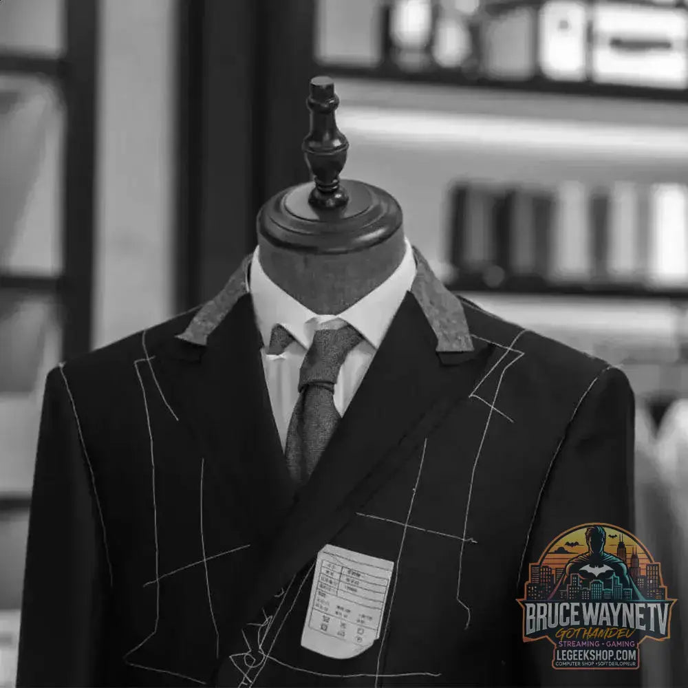 🎮 Costume 2 pièces Veste & Pantalon Noir Slim Fit 🎮 - Legeekshop