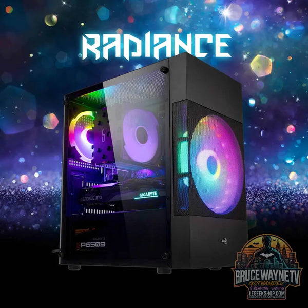 Gaming PC Radiance - AMD Ryzen 5 5600X, NVIDIA GeForce RTX 3060 - Legeekshop