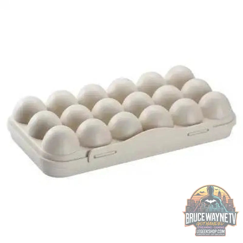 🥚 Boîte de Rangement d'Œufs Coulissante à 3 Couches – Style Échelle | Grande Capacité Réfrigérateur - Legeekshop