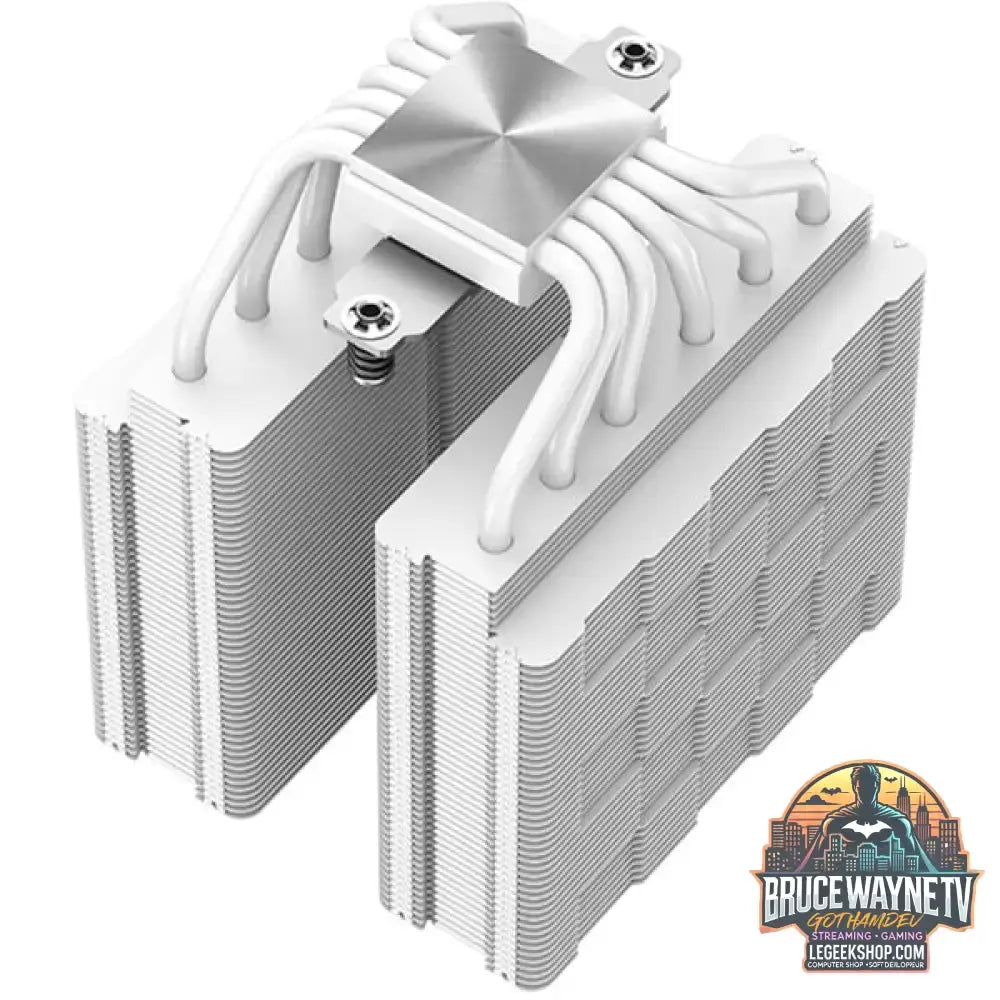 DeepCool AG620 WH ARGB, CPU-Kühler weiß, 120 mm - DeepCool - vue 6