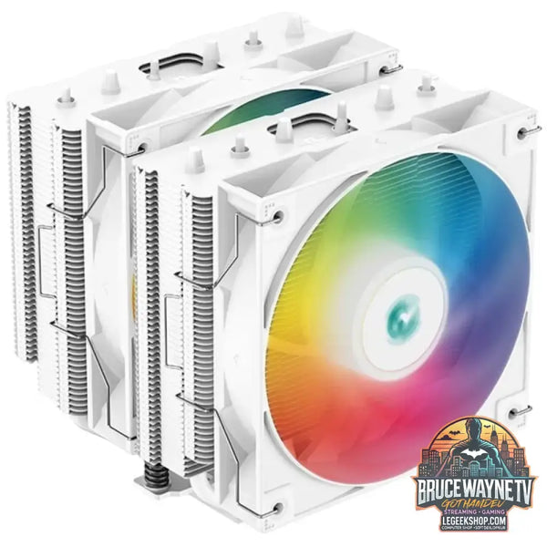 DeepCool AG620 WH ARGB, CPU-Kühler weiß, 120 mm - DeepCool