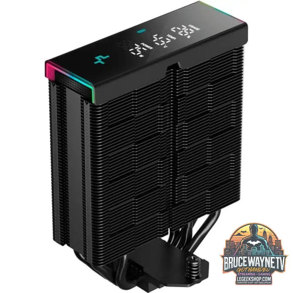 DeepCool AK400 Digital Pro, CPU-Kühler schwarz, 120 mm - DeepCool - vue 6