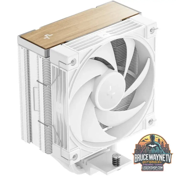 DeepCool AK400 G2 WH, CPU-Kühler weiß/holz, 120 mm - DeepCool