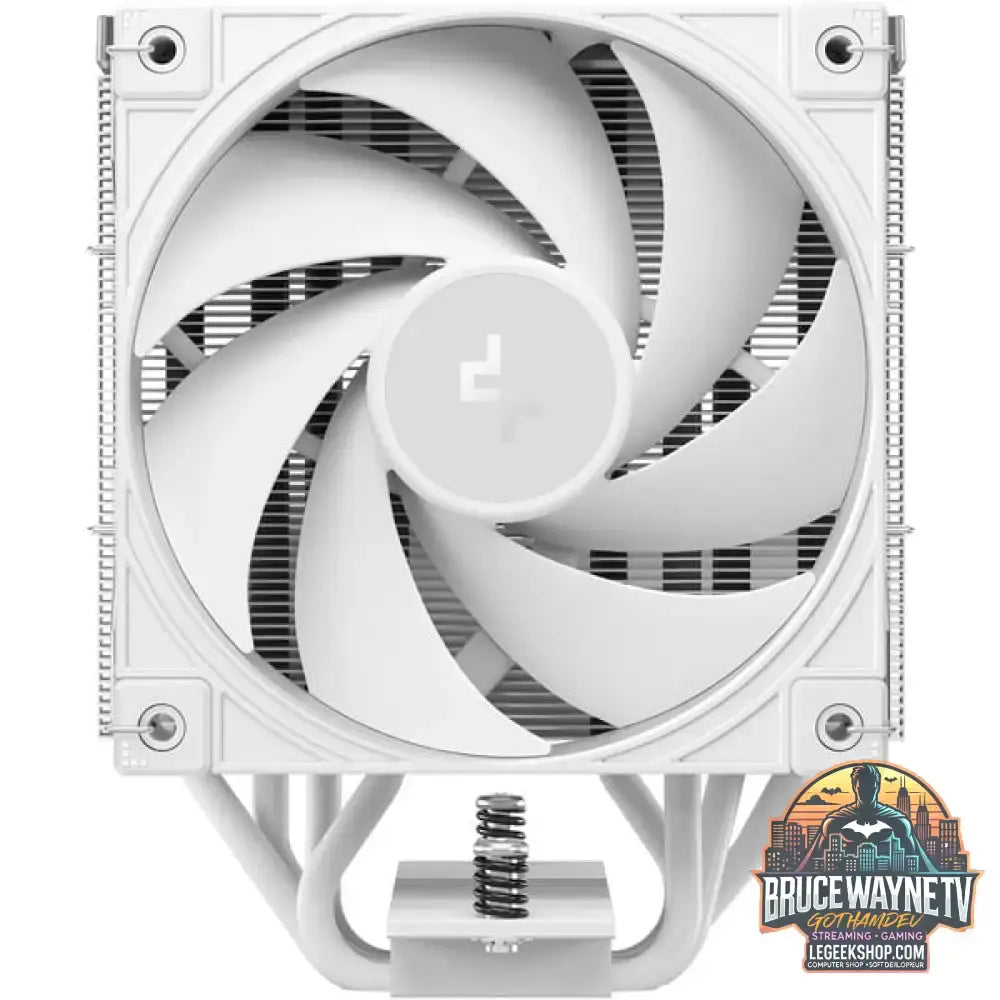 DeepCool AK400 G2 WH, CPU-Kühler weiß/holz, 120 mm - DeepCool - vue 2