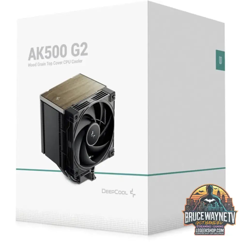 DeepCool AK500 G2, CPU-Kühler schwarz/holz, 120 mm - DeepCool - vue 9
