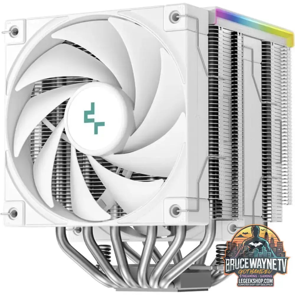 DeepCool AK620 DIGITAL SE WH, CPU-Kühler weiß, 120 mm - DeepCool - vue 3