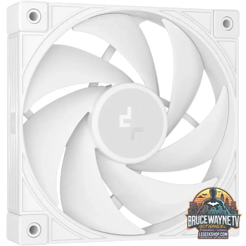 DeepCool AK620 G2 WH, CPU-Kühler weiß/holz, 120 mm - DeepCool - vue 7