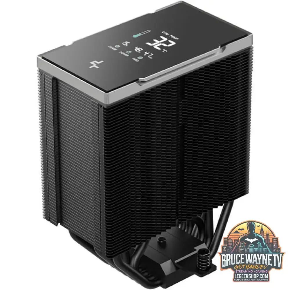 DeepCool AK700 DIGITAL NYX, CPU-Kühler schwarz, 120 mm - DeepCool - vue 5