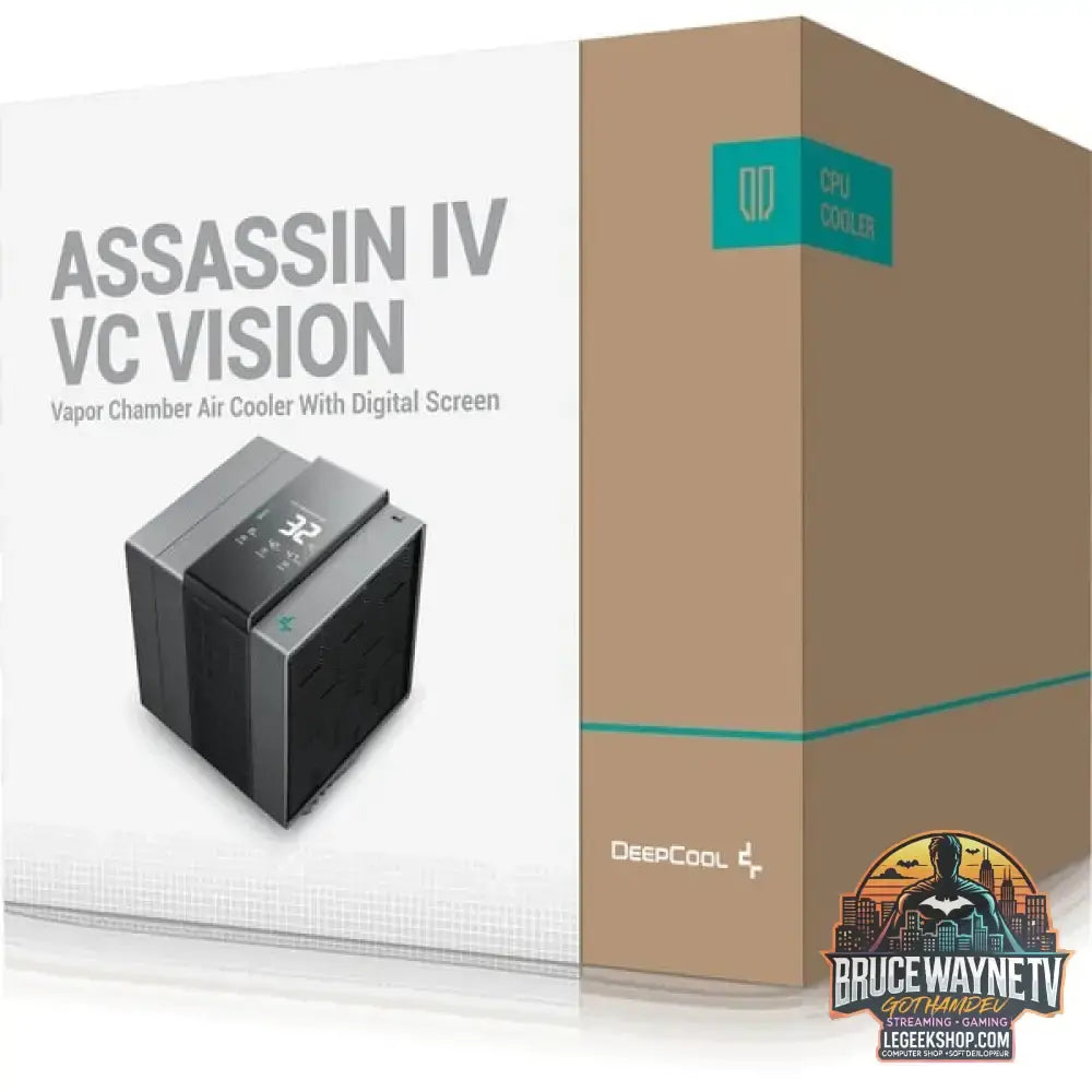 DeepCool ASSASSIN IV VC VISION, CPU-Kühler schwarz, 140 mm - DeepCool - vue 11