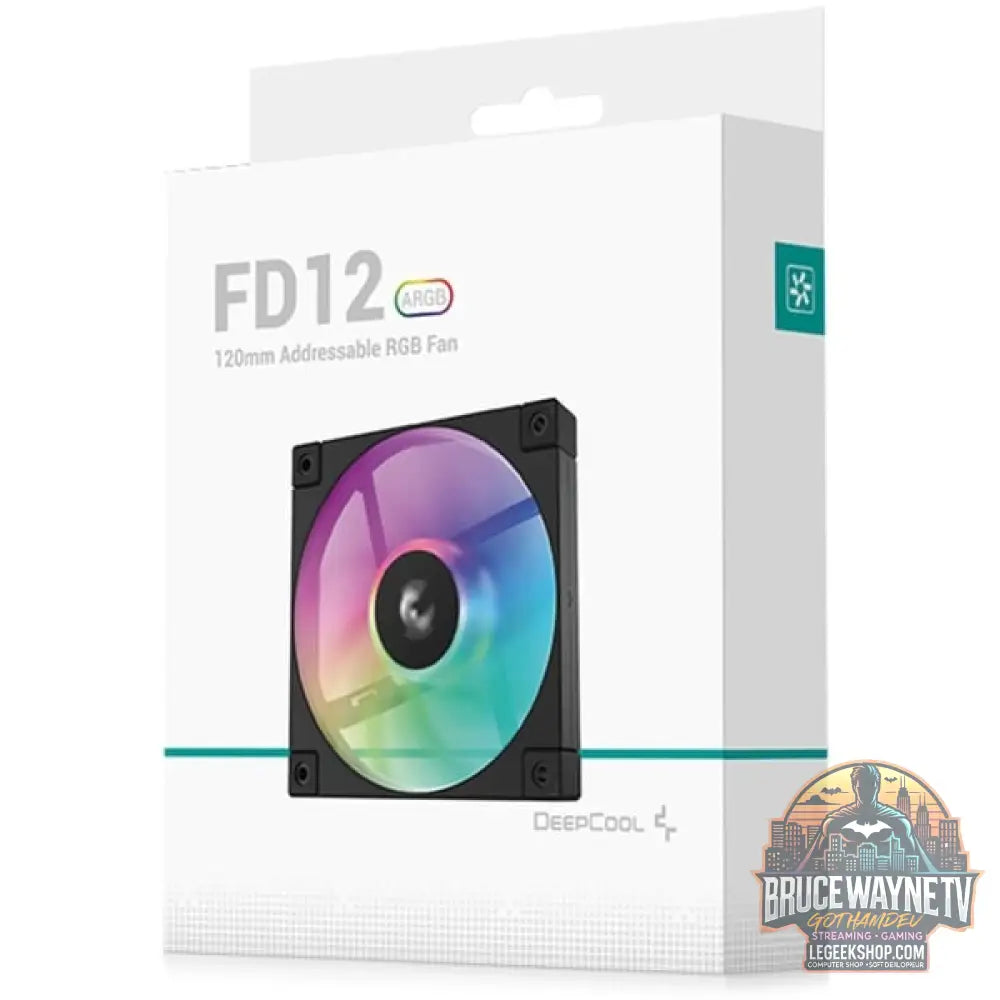 DeepCool FD12 ARGB 120x120x25, Gehäuselüfter - DeepCool - vue 9