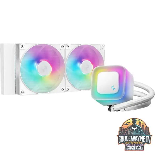 DeepCool LE240 WH V2, Wasserkühlung weiß - DeepCool