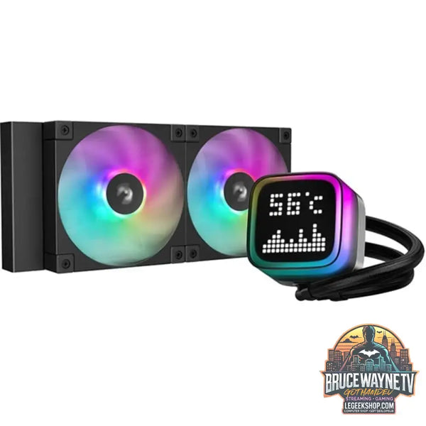 DeepCool LP240 240mm, Wasserkühlung schwarz - DeepCool