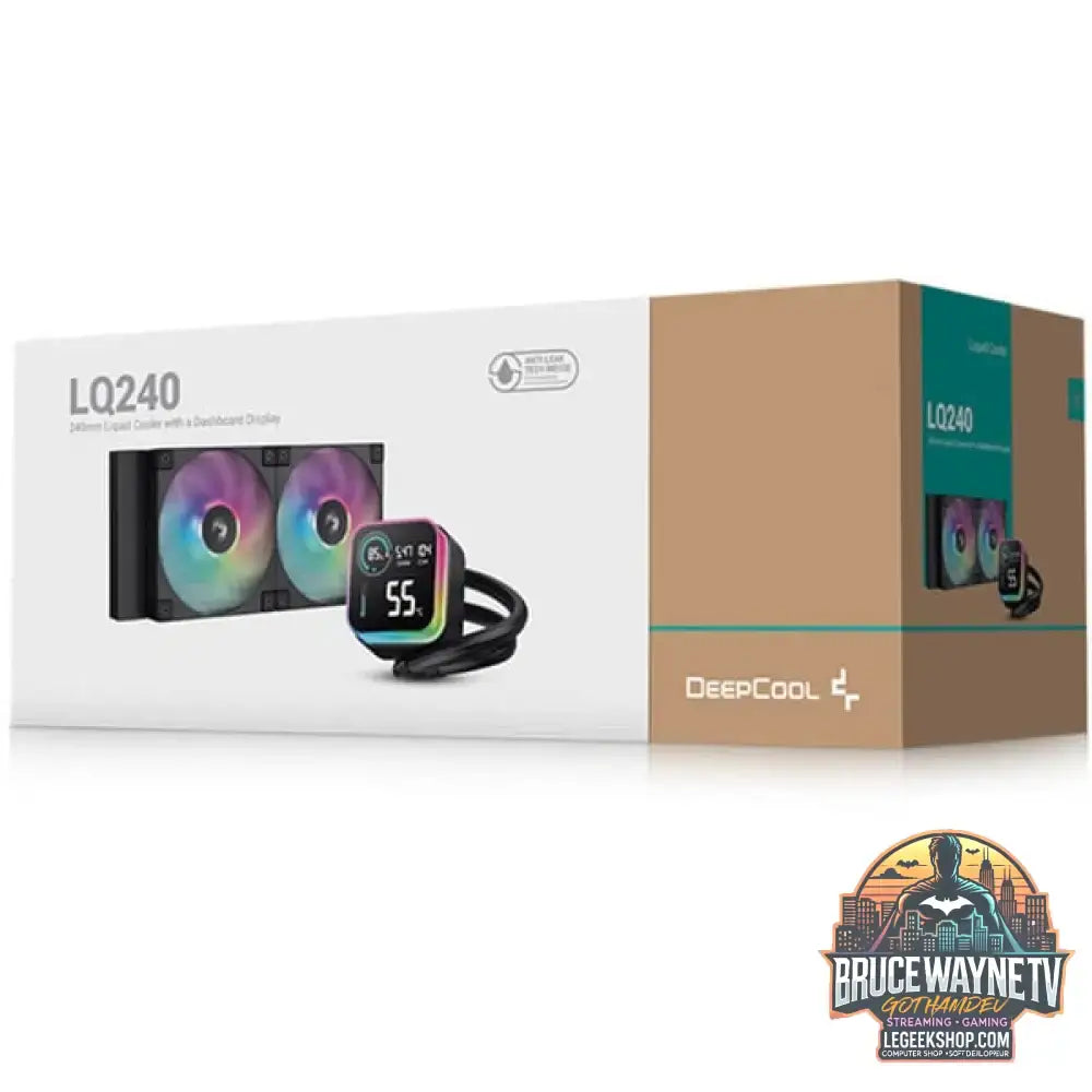 DeepCool LQ240, Wasserkühlung schwarz - DeepCool - vue 6