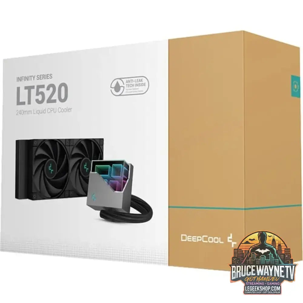 DeepCool LT520 240mm, Wasserkühlung schwarz - DeepCool - vue 6