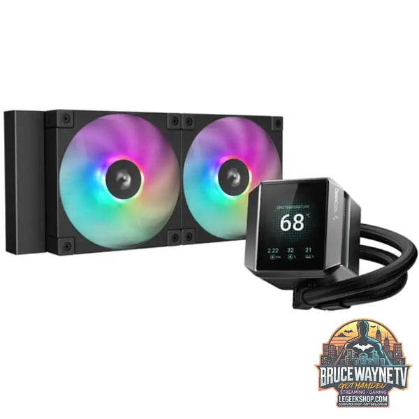 DeepCool MYSTIQUE 240 ARGB, Wasserkühlung schwarz - DeepCool