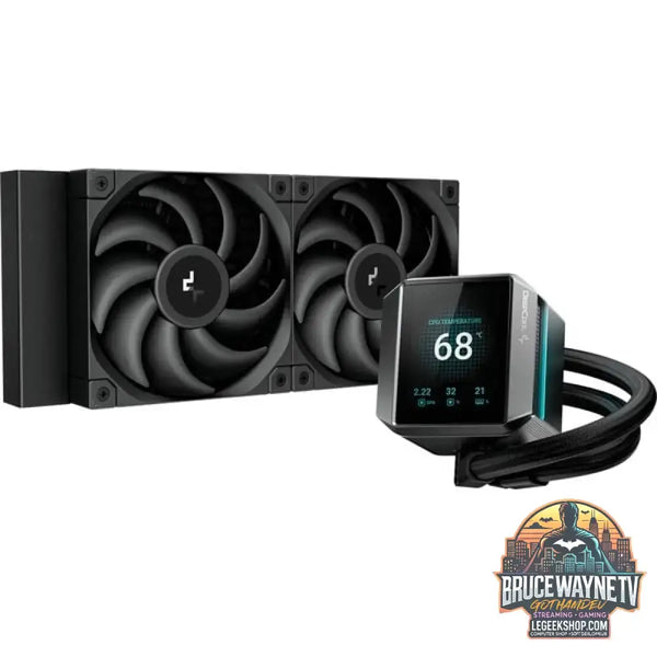 DeepCool MYSTIQUE 240, Wasserkühlung schwarz - DeepCool