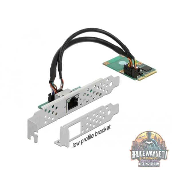 DeLOCK MiniPCIe I/O PCIe LAN 1xRJ45 i210, adaptateur réseau - DeLOCK