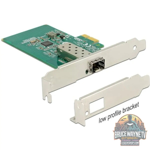 DeLOCK PCI Express x1 Karte 1 x SFP Gigabit LAN i210, adaptateur réseau - DeLOCK