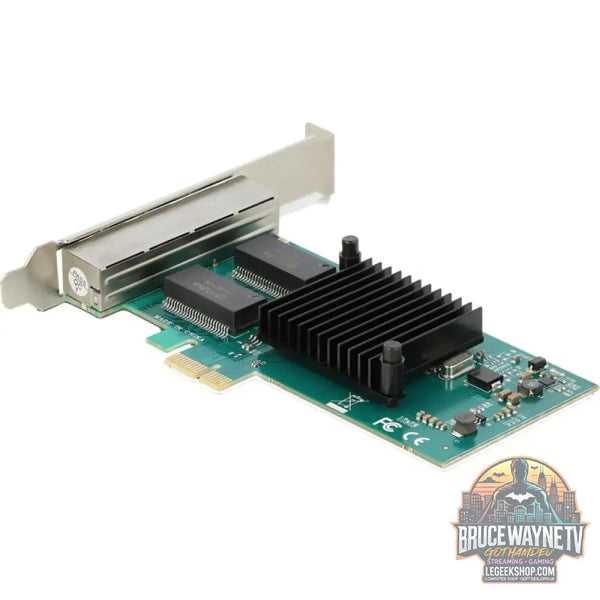 DeLOCK PCI Express x1 zu 4 x RJ45 Gigabit LAN i350, adaptateur réseau - DeLOCK