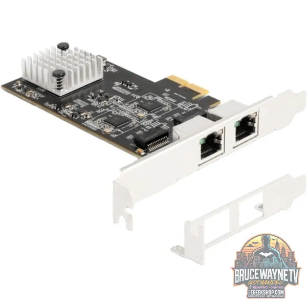 DeLOCK PCI Express x2 Karte zu 2 x RJ45, adaptateur réseau - DeLOCK