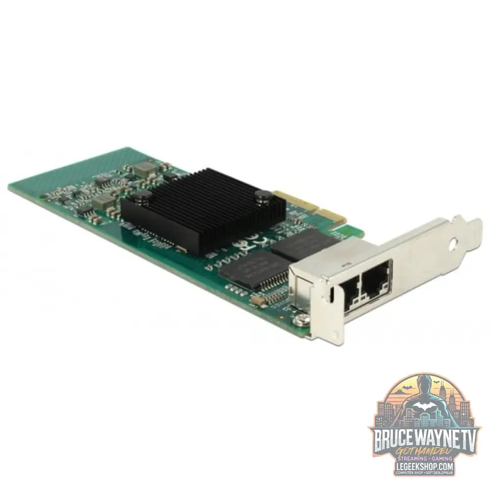 DeLOCK PCIe > 2 x Gigabit LAN, adaptateur réseau - DeLOCK - vue 5