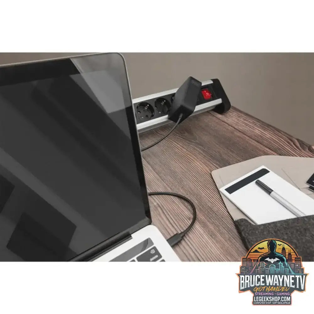 Digitus Notebook Ladegerät USB-C, 100 Watt, GaN schwarz - Digitus - vue 4