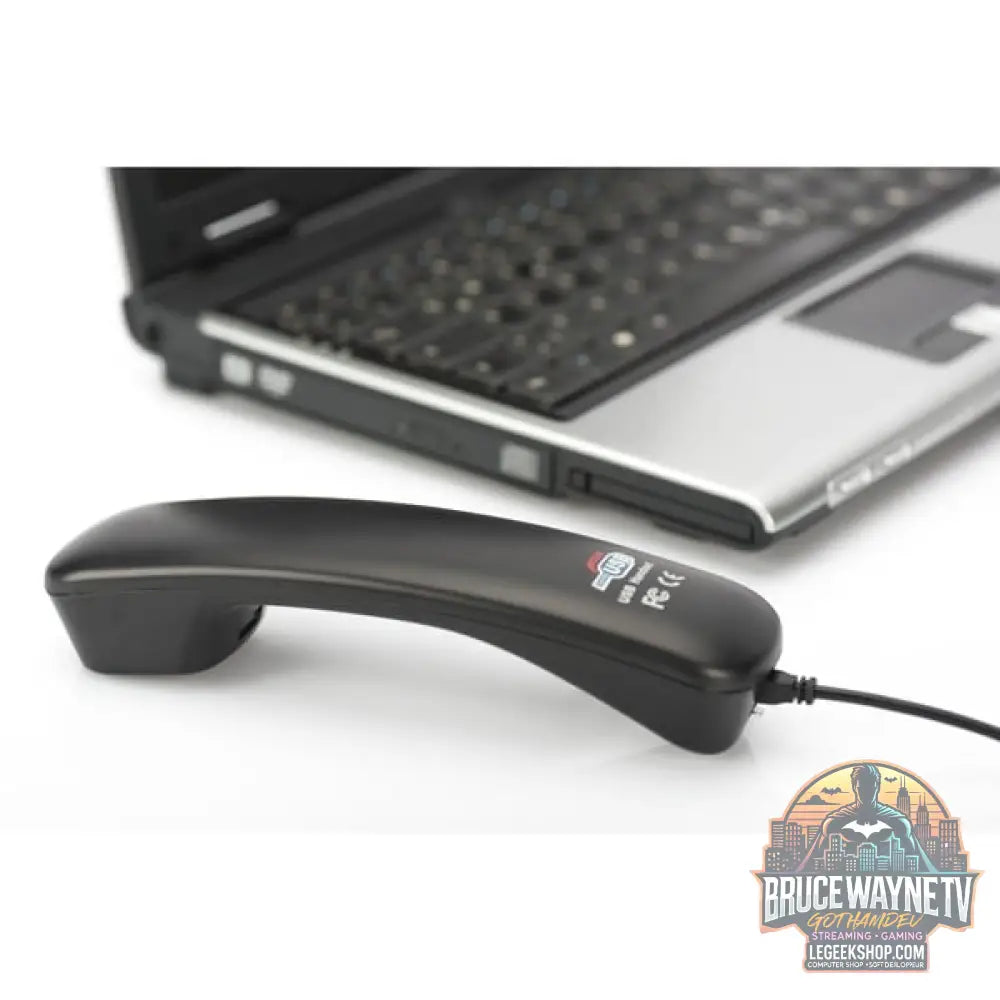 Digitus USB Telefonhörer, Headset noir - Digitus - vue 4
