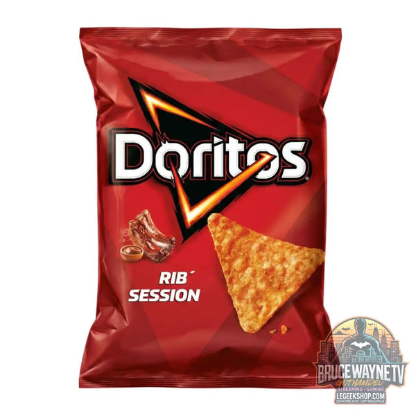 Doritos Rib’ Session nachos au goût barbecue de 140 g (Pack de 13) - Snacks & boissons importés