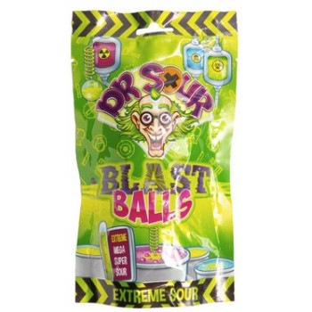 Dr Sour Blast Balls Stand Up Bag 75 Gr x 12