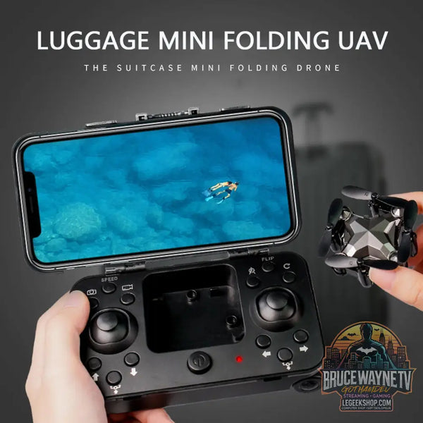 Drone Enfant Mini Pliable Caméra Télécommande Jouet Volant - Drone Jouet