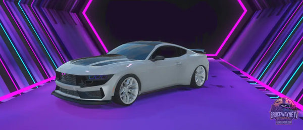 🚗 Ford Mustang 2024 Black Horse Debagged -… — mod fivem, photo principale LeGeekShop
