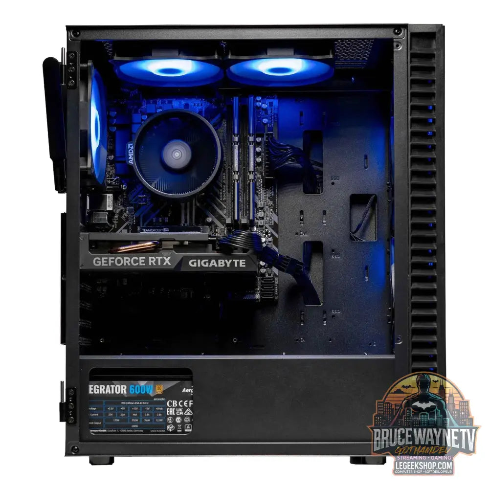 Gaming PC Mach 1 - AMD Ryzen 5 5600, RTX 4060 - Legeekshop