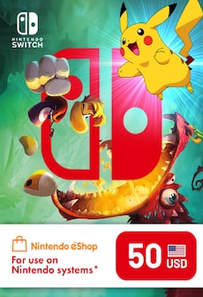 Nintendo eShop Card 50 USD - Nintendo eShop Key - NORTH AMERICA